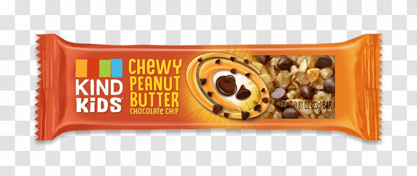 Chocolate Bar Kind Granola Flapjack Snack - Honey - Peanut Butter Chips Transparent PNG