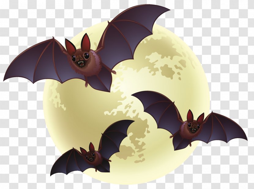 Bat Halloween Clip Art Transparent PNG