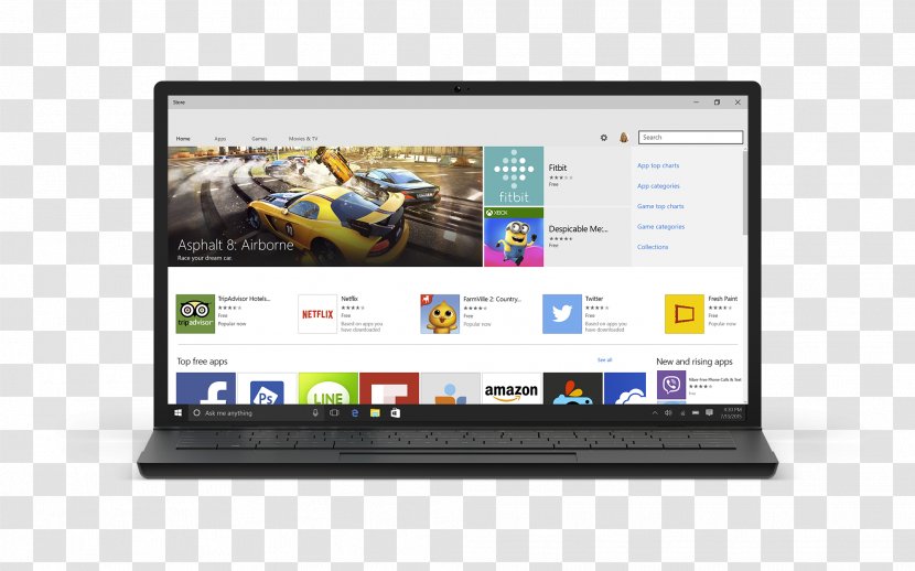 Microsoft Store Windows 10 Universal Platform - Web Browser - Edge Transparent PNG