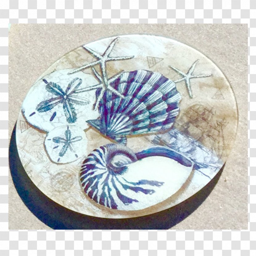 Plate Platter Ceramic Glass Cobalt Blue - Lazy Susan Transparent PNG