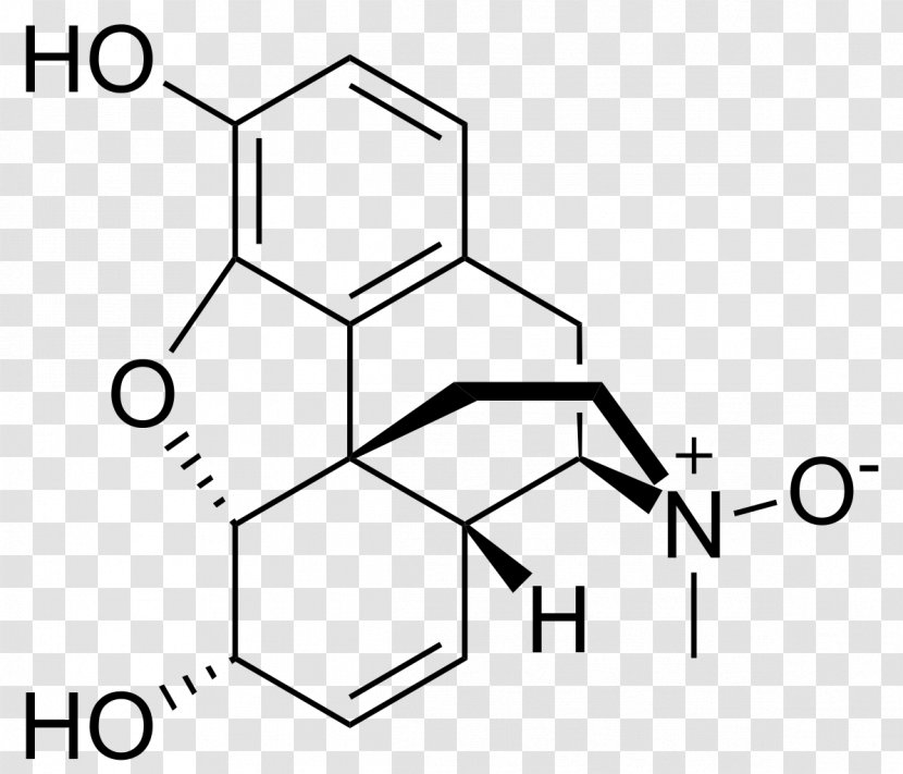 Morphine-N-oxide Amine Oxide Etorphine Opioid - Monochrome - Area Transparent PNG