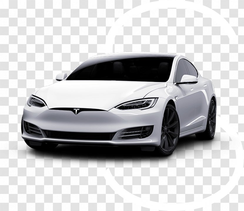 Tesla Motors Model S Electric Vehicle X Car - Compact Transparent PNG