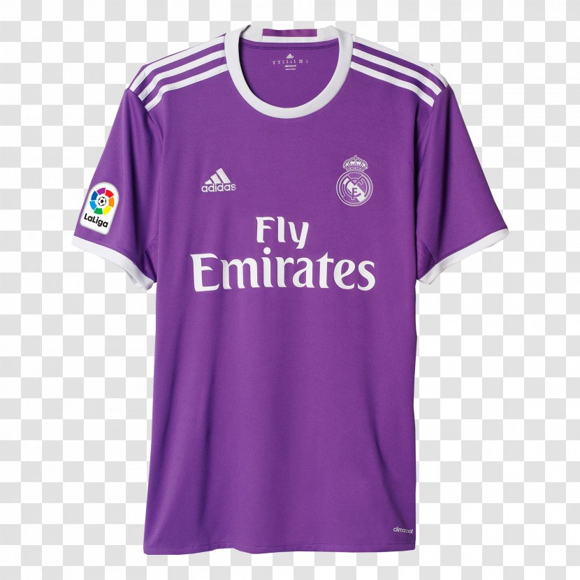 2018–19 Real Madrid C.F. Season T-shirt Jersey Kit - Sergio Ramos - Spain Transparent PNG