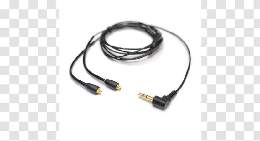 Coaxial Cable リケーブル Electrical MMCX Connector Audio - Mmcx - Headphones Transparent PNG