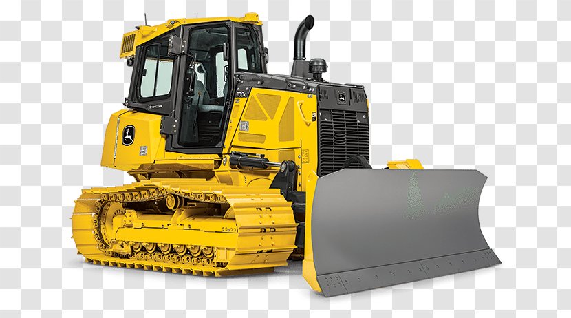 John Deere Bulldozer Heavy Machinery Tractor Architectural Engineering - Forestry - Construction Machine Transparent PNG