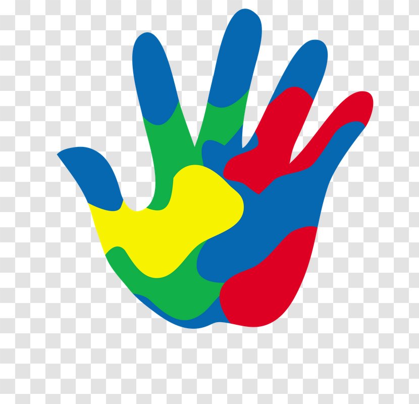 Child Art Clip - Hand Painted Transparent PNG