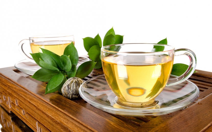Green Tea White Coffee Teacup - Caffeine Transparent PNG