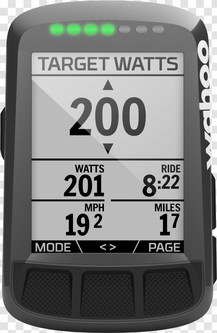 Bicycle Computers GPS Navigation Systems Wahoo Fitness ELEMNT Bike Computer - Avg Antivirus Transparent PNG