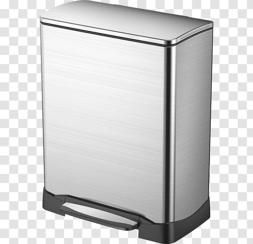 Rubbish Bins & Waste Paper Baskets Recycling Bin Stainless Steel - Cubo Transparent PNG