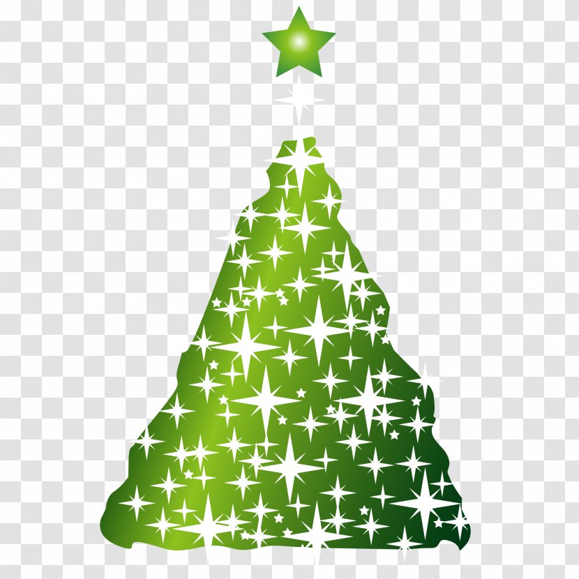 Christmas Tree Vector Graphics Day New Year - Evergreen - Green Hay Transparent PNG