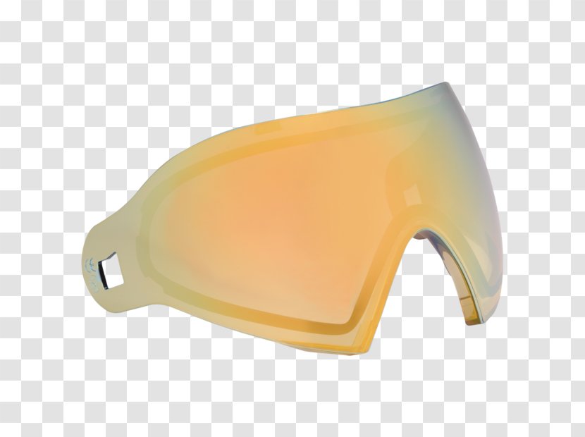 Mirror Anti-fog Lens Los Angeles Ironmen Goggles - Orange Transparent PNG