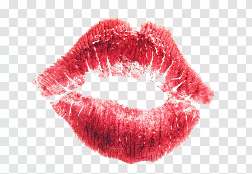 Lip Balm Lipstick Red Kiss - Face - Beautiful Lips Transparent PNG