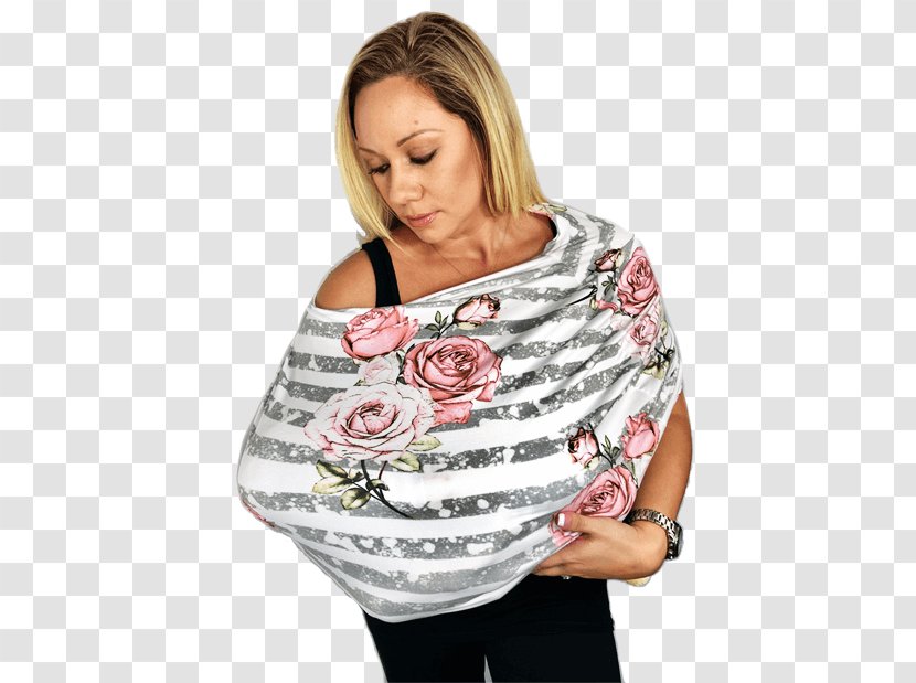 T-shirt Shoulder Gönülçelen Sleeve Baby Transport - Grey Rose Transparent PNG