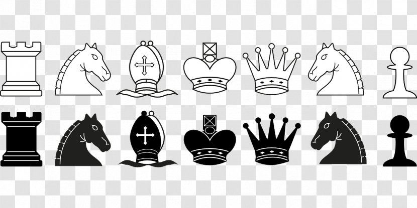 Chess Piece Knight King Bishop - Symbol Transparent PNG