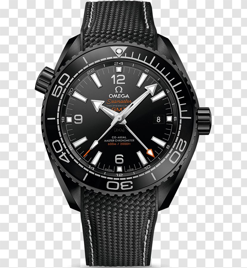 Omega Seamaster Planet Ocean SA Coaxial Escapement Watch Transparent PNG