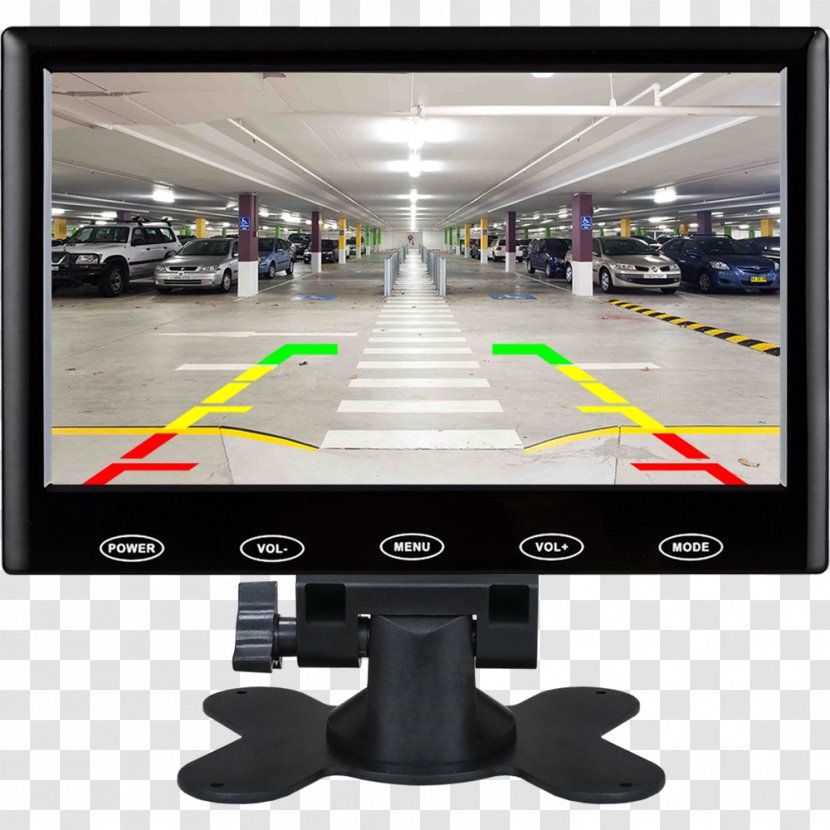 Computer Monitors Car Backup Camera Liquid-crystal Display Rear-view Mirror - Thinfilm Transistor Transparent PNG
