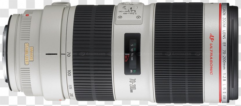 Canon EF 70–200mm Lens Mount 16–35mm 200mm EOS - Telephoto - Camera Transparent PNG