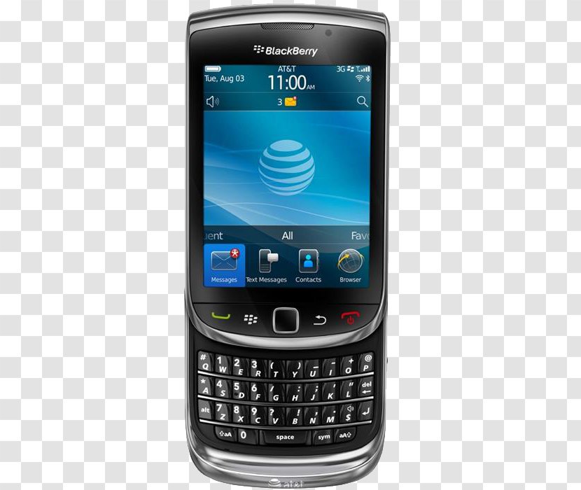 BlackBerry Torch 9810 Smartphone 9800 - Feature Phone - RedUnlockedGSMBlackberry Transparent PNG