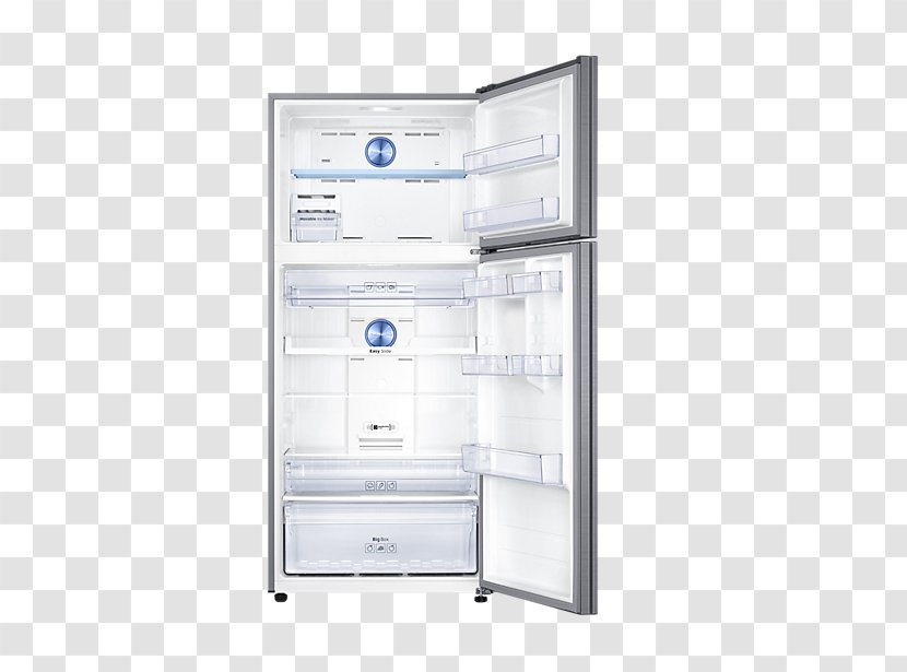 Samsung RT50K6531SL Refrigerator Auto-defrost Inverter Compressor Transparent PNG