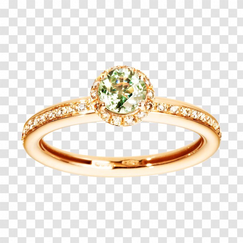 Ring Sapphire Yellow Brilliant Diamond - Tanzanite - Romantic Rings Transparent PNG