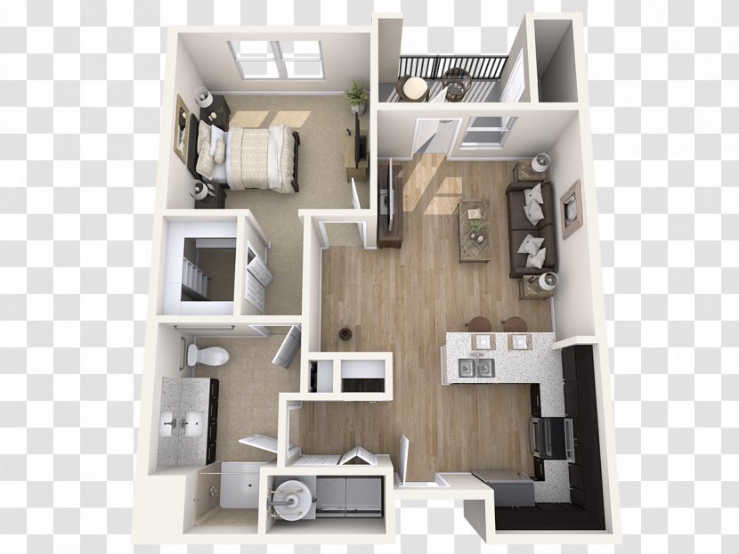 Durango Bedroom Floor Plan - Westminster Transparent PNG