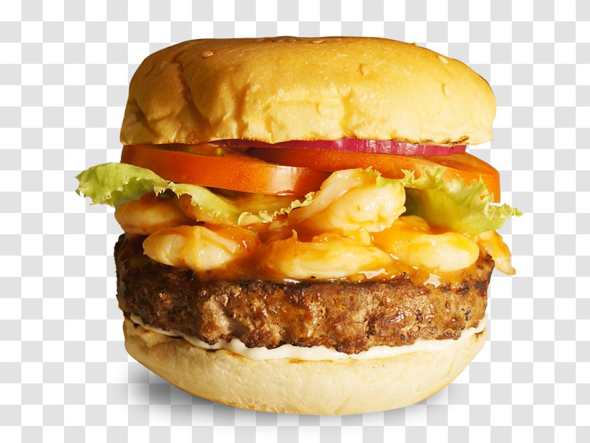 Cheeseburger Hamburger Buffalo Burger Slider Breakfast Sandwich - American Food Transparent PNG