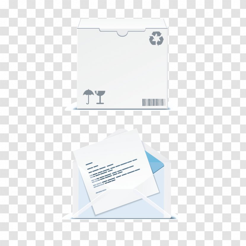 Paper Envelope File Folder - Vector Transparent PNG