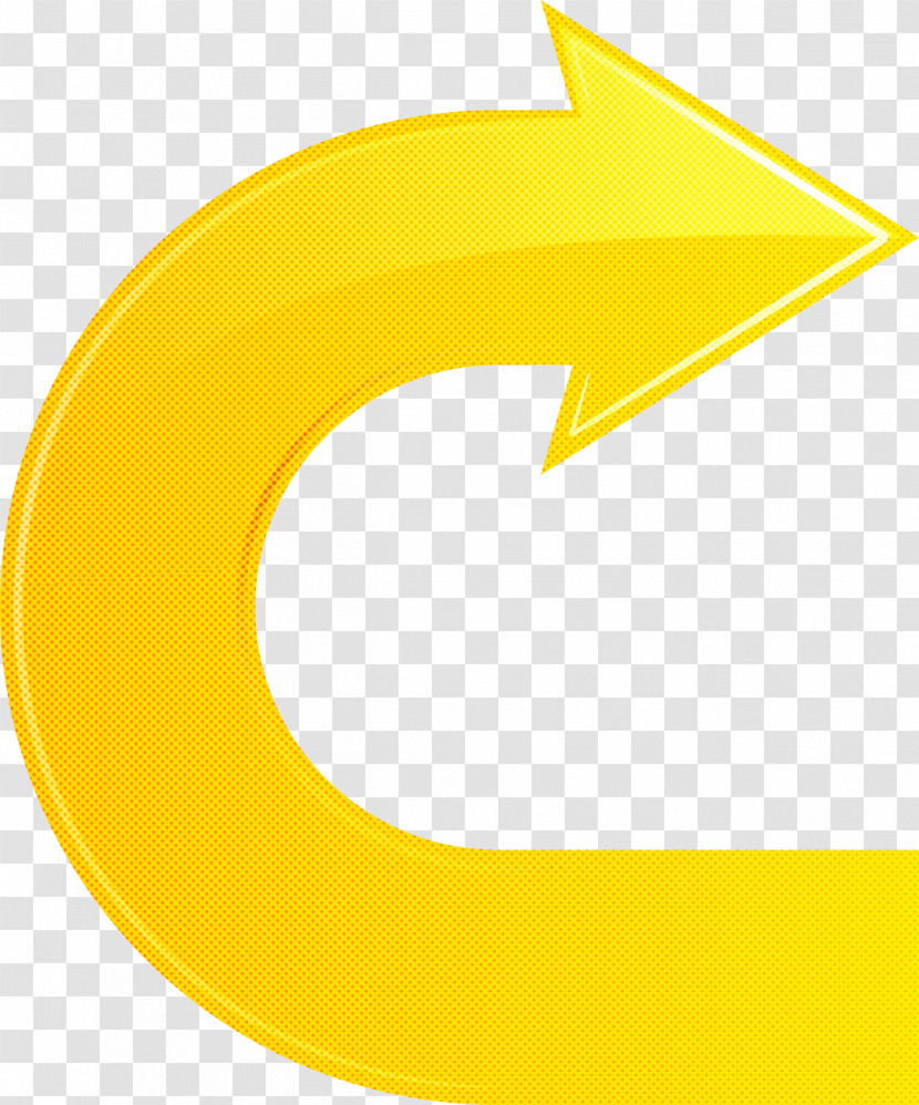 U Shaped Arrow Transparent PNG