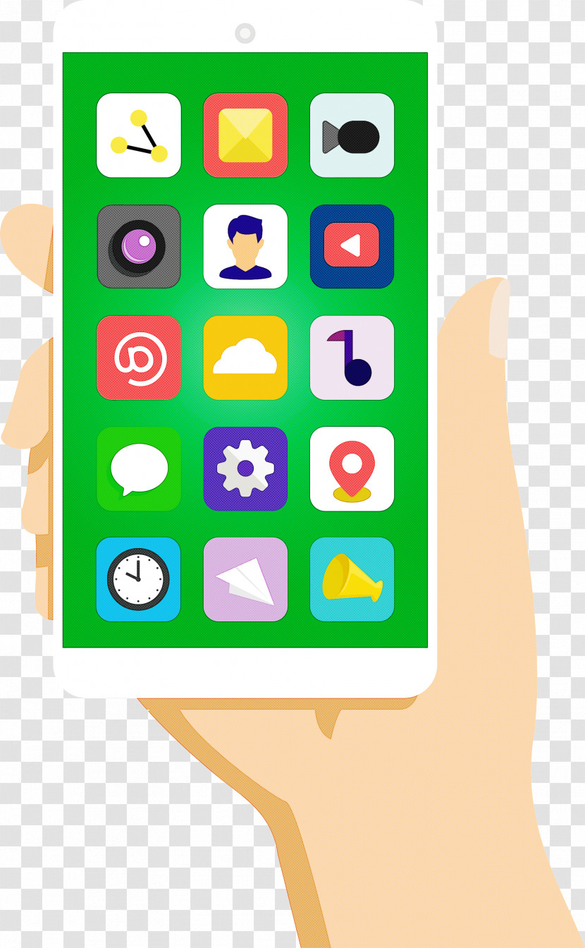 Smartphone Hand Transparent PNG