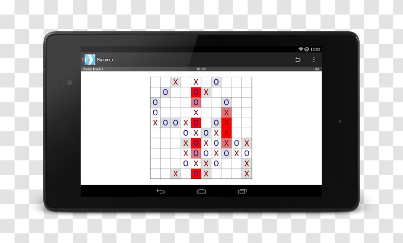 Binoxxo Tablet Computers Binary Sudoku Android - Handheld Devices Transparent PNG