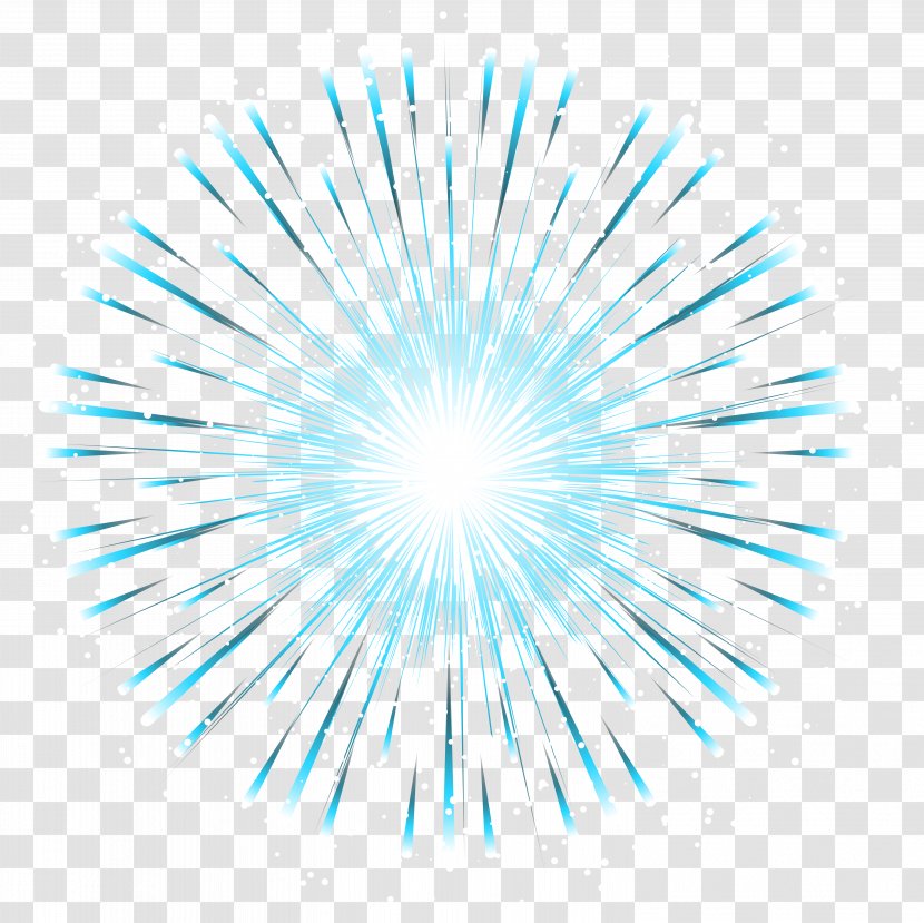 Light Blue Clip Art - Electric - Fireworks Transparent PNG