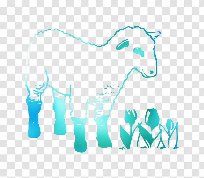 Cattle Horse Logo Goat Mammal - Goats Transparent PNG