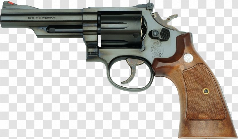 .357 Magnum Cartuccia Smith & Wesson Model 586 Revolver 686 - Firearm - Handgun Transparent PNG