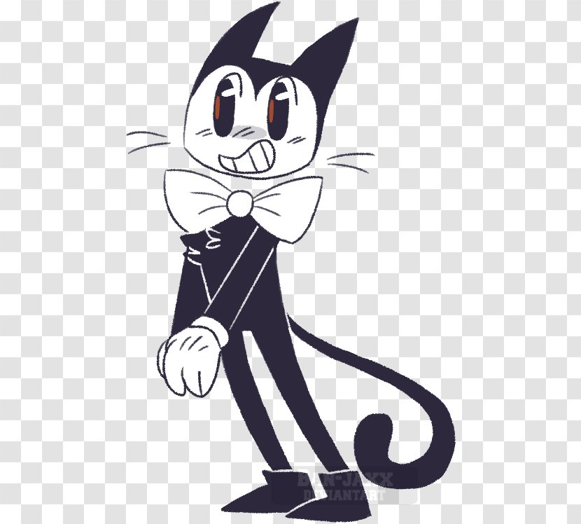 Bendy And The Ink Machine Drawing - Whiskers - Book Transparent PNG