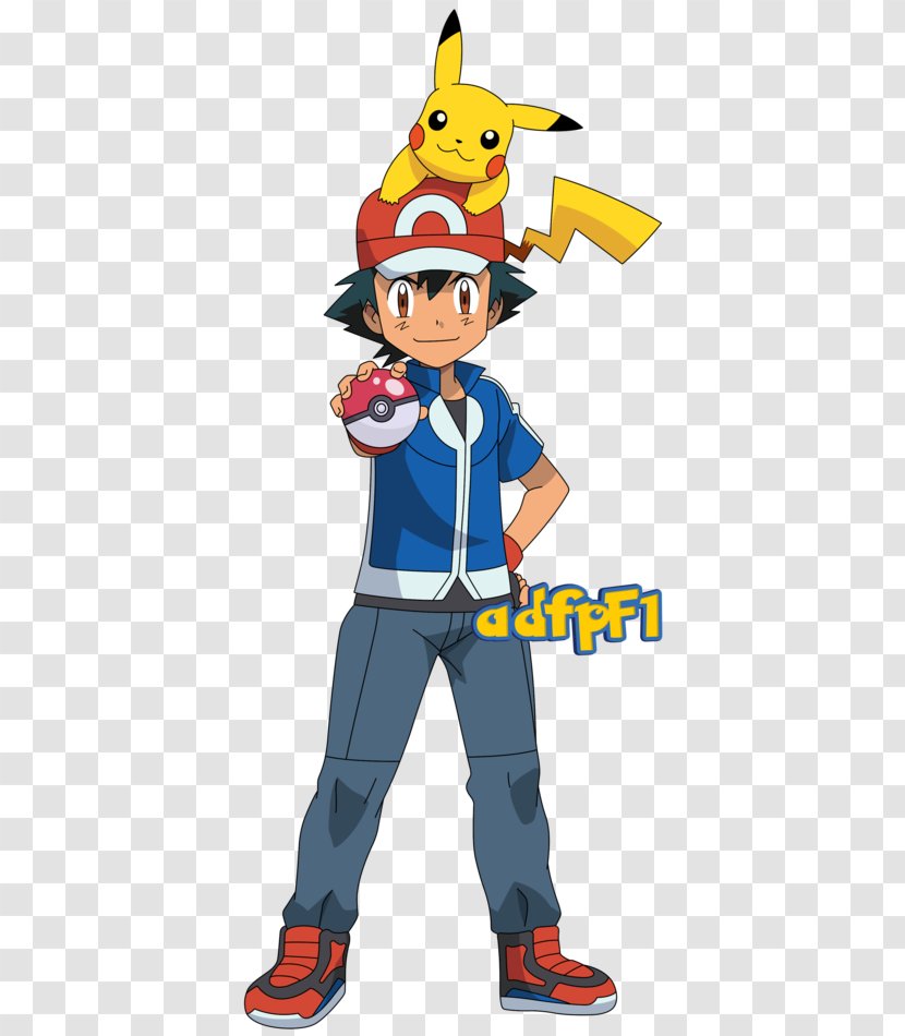 Pokémon X And Y Ash Ketchum Pikachu Season 17 – Pokémon: XY - Watercolor Transparent PNG