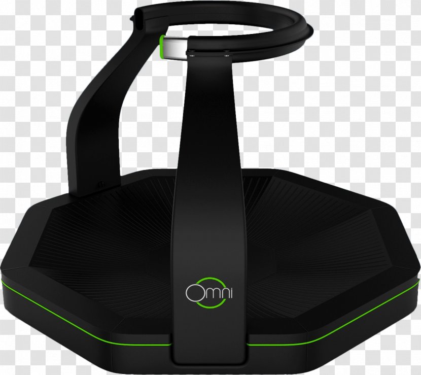 Oculus Rift Virtuix Omni Virtual Reality Omnidirectional Treadmill Loading Human - Headset Transparent PNG
