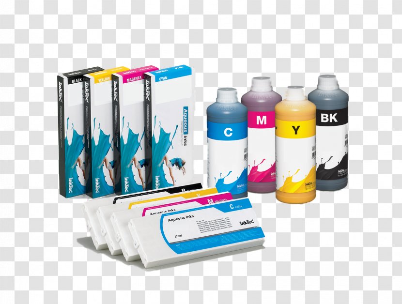 Ink Cartridge Printer Inkjet Printing Continuous System - Refill Kit - In Water Transparent PNG