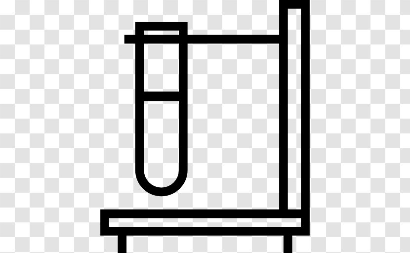 Chemistry Education Laboratory Flasks Test Tubes Biochemistry - Black And White - Science Transparent PNG