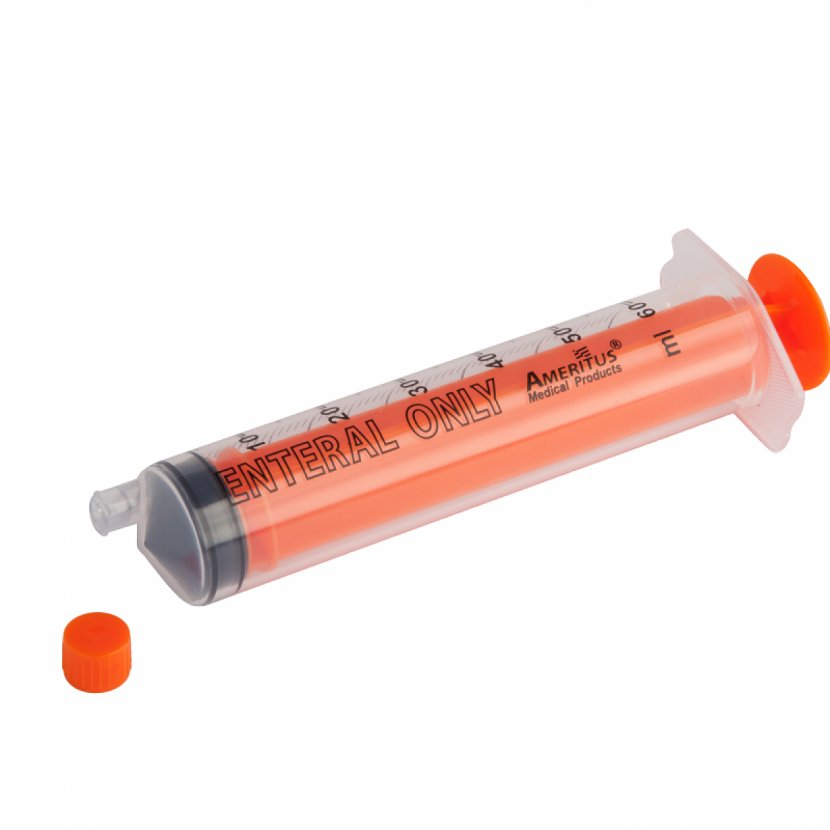 Syringe Enteral Nutrition Medicine Medical Device Insulin - Disposable Transparent PNG