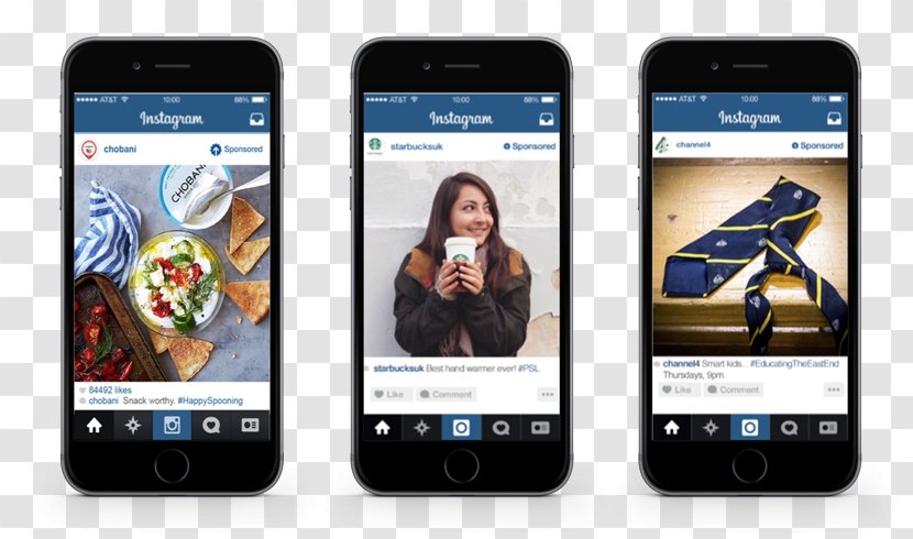 Feature Phone Advertising Campaign Marketing Sponsored Post - Instagram Transparent PNG