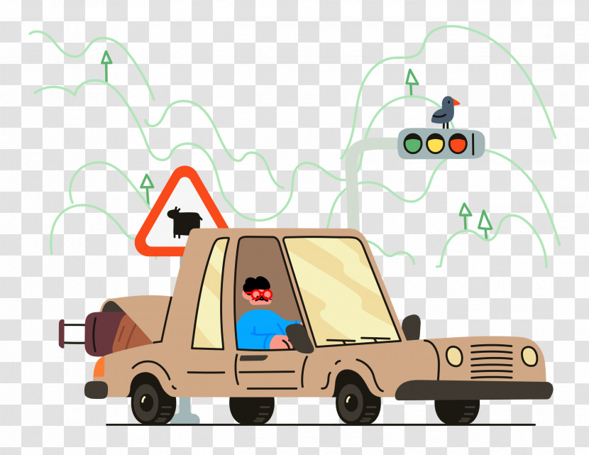 Driving Transparent PNG