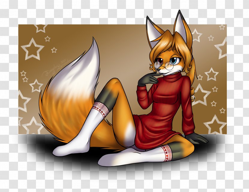 Fox Fan Art Character Illustration - Mammal Transparent PNG
