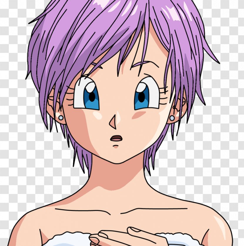 Bulma Goku Vegeta Chi-Chi Trunks - Cartoon Transparent PNG