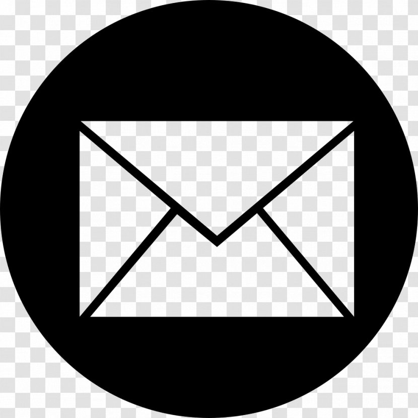 Email Address Electronic Mailing List Clip Art - Monochrome Transparent PNG