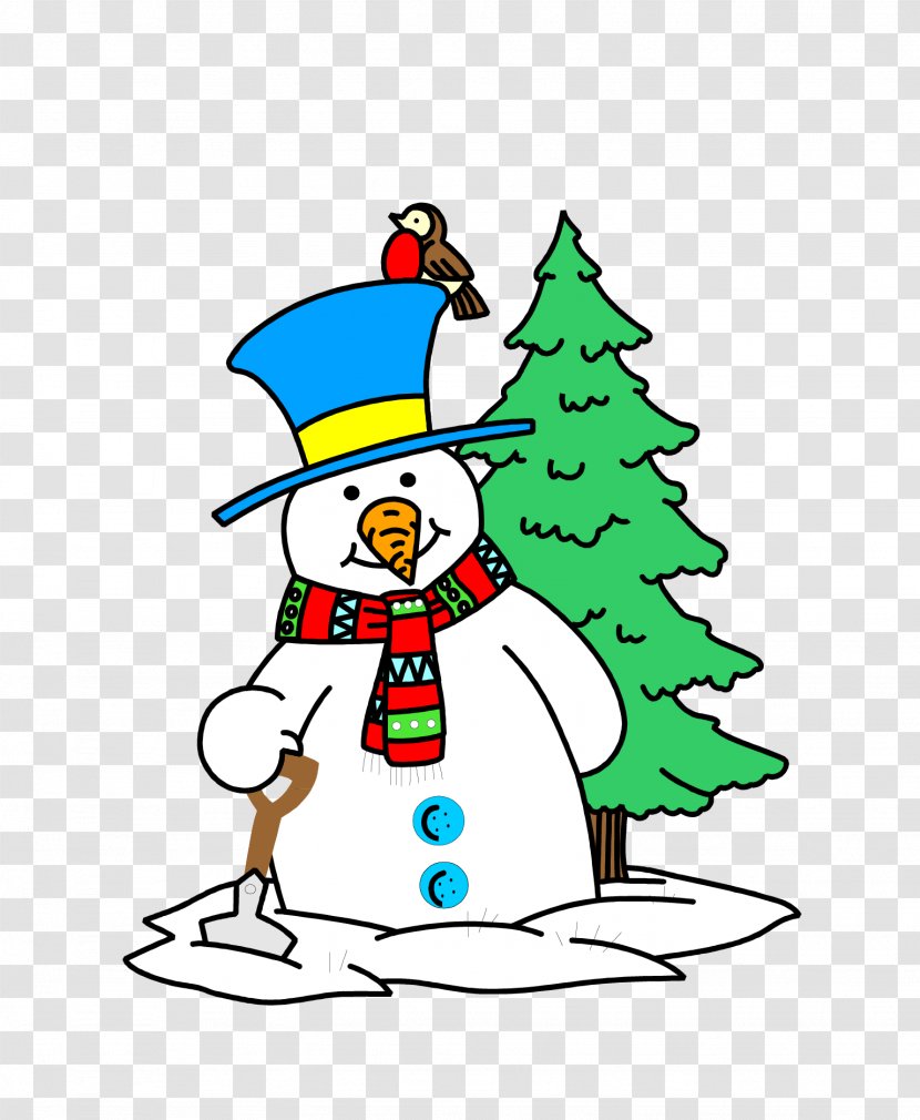 Christmas Tree Ornament Snowman Gift - Fictional Character - Vector Transparent PNG
