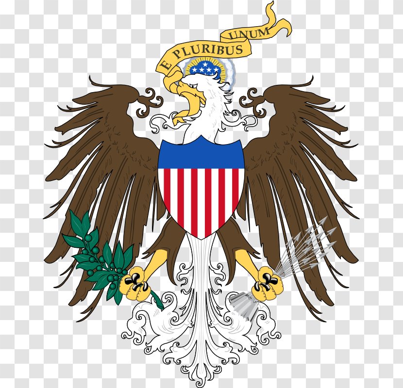 Great Seal Of The United States Coat Arms Eagle Crest - USA Transparent PNG