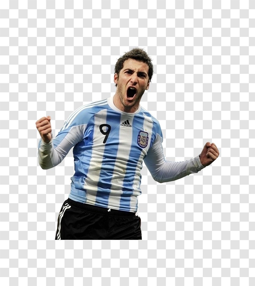 Gonzalo Higuaín Argentina National Football Team Jersey ユニフォーム - Computer Transparent PNG