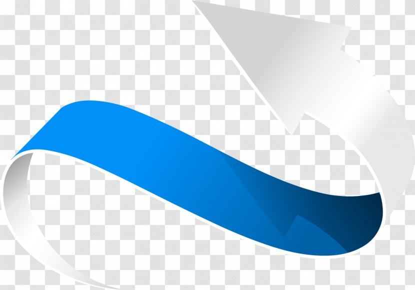 Logo Brand Font - Blue - Arrow Sign Transparent PNG