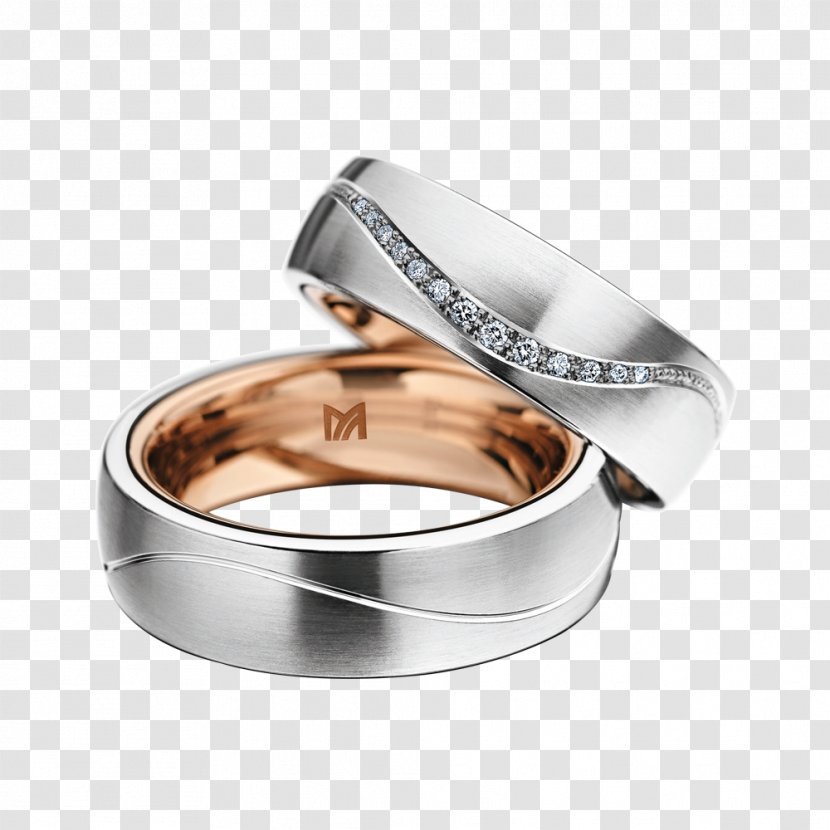 Wedding Ring Platinum Juwelier Stein Jewellery - Carat Transparent PNG