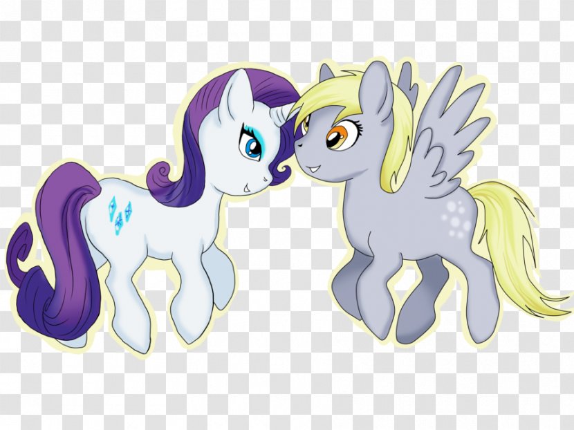 Pony Derpy Hooves Rarity Horse - Cat Like Mammal Transparent PNG